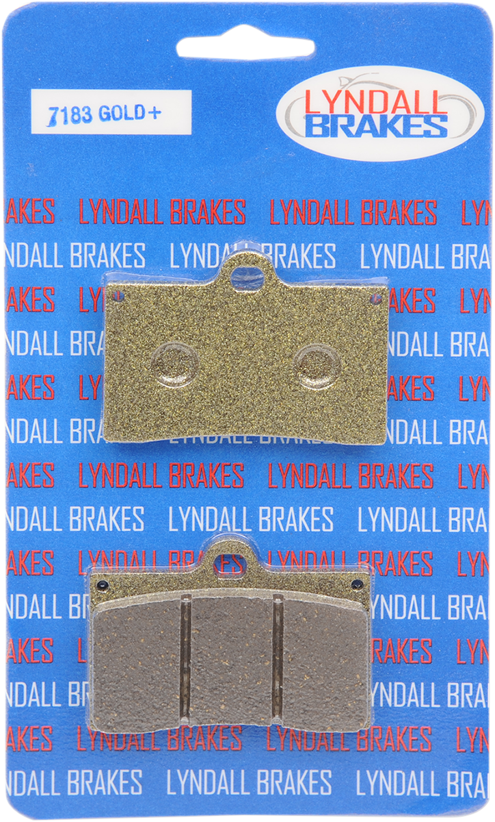 Organic Indian/Victory Brake Pads - Brake Pads - Gold+ Brembo [1720-0051] - Image 2
