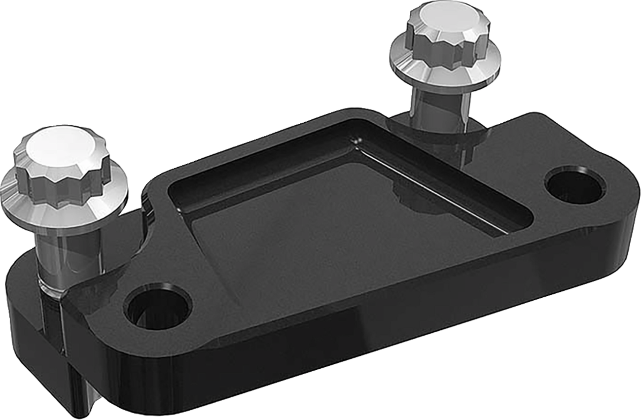 13" Axial Brake Caliper Adapter Bracket - Axial Caliper Mount Adapter Bracket - Black [1701-0770]