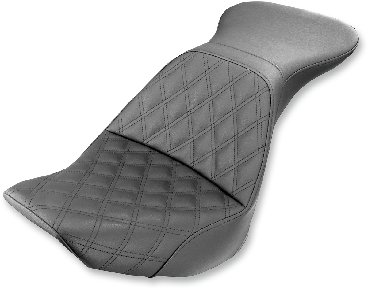 Explorer Lattice Stitch Seat - Explorer Seat - Lattice Stitched - FLSTN '06-'17 [0802-0919]