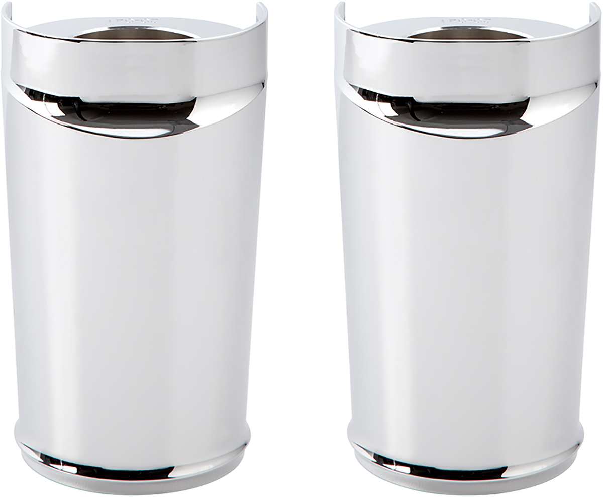 Fork Boot Covers - Fork Boot Cover - Chrome - Smooth [0411-0179]