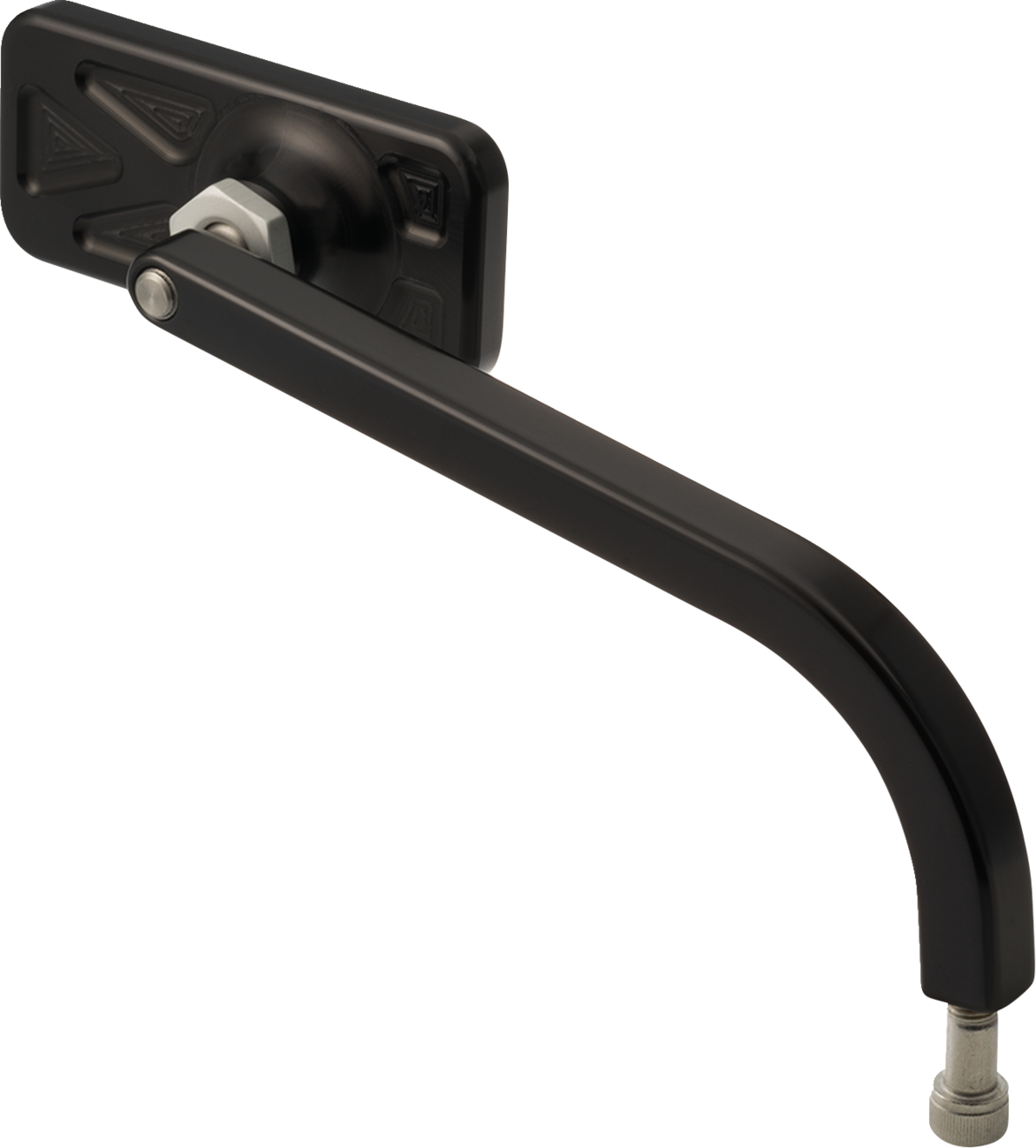 No. 1 Rectangle Mirror - Mirror - No. 1 - Standard - Rectangle - Black - Right [0640-1765] - Image 2