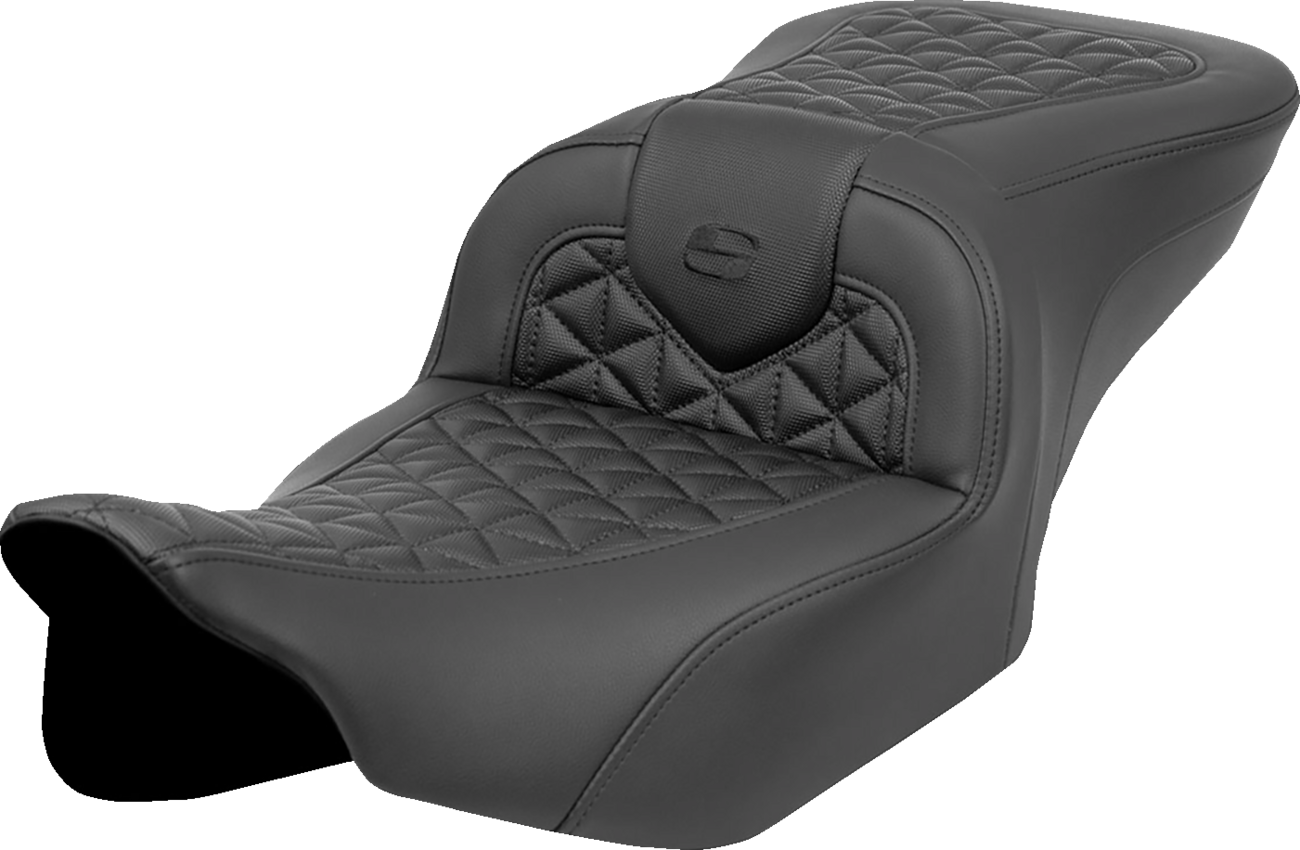 RoadSofa™ Tri Gripper Seat - Standard Reach - No Backrest - FLH/FLT '23-'24 [0801-1961]