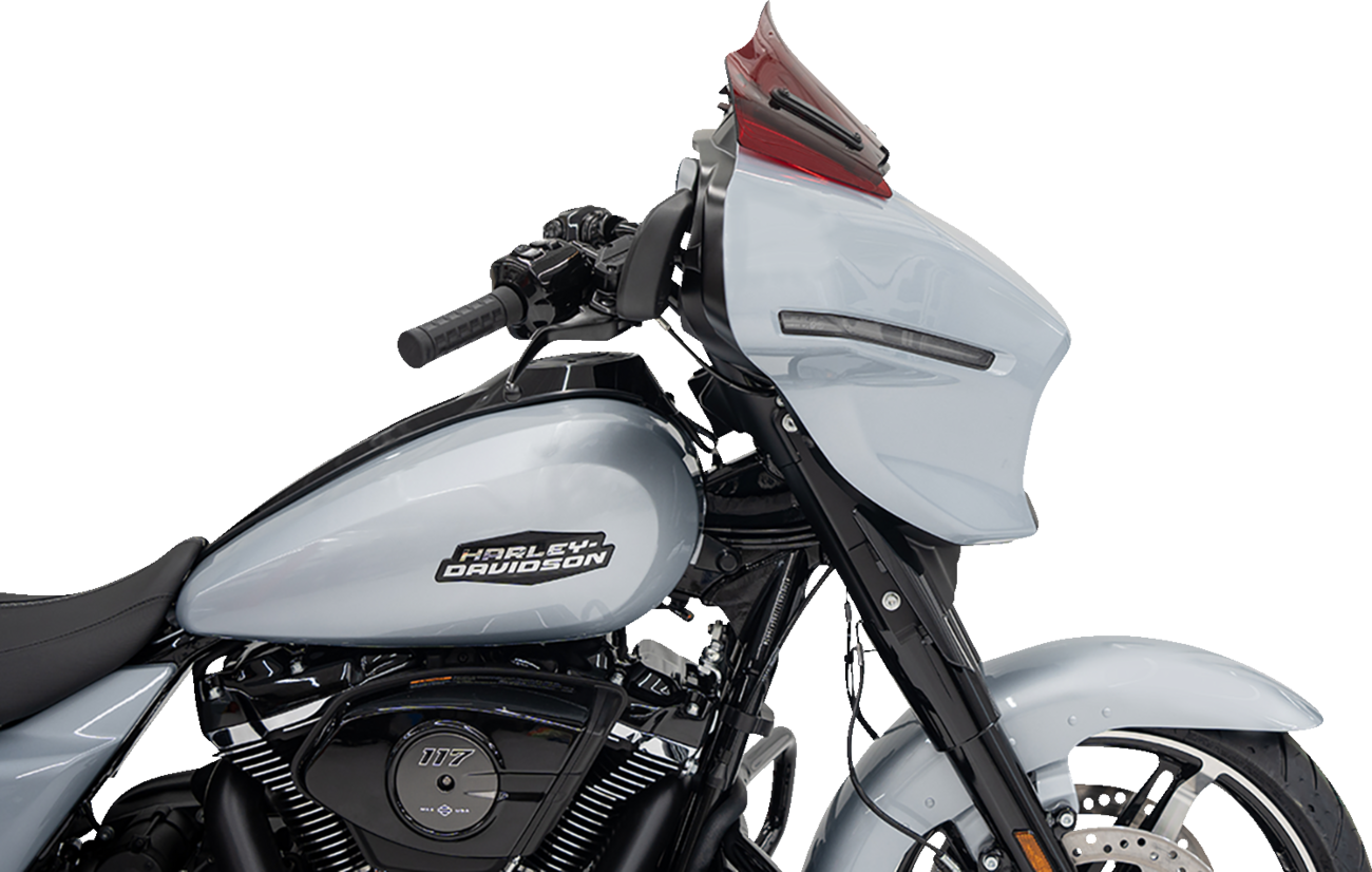 Kolor Flare® Windshield - 8" - Red - '23-'25 FLHX [2310-0878] - Image 5