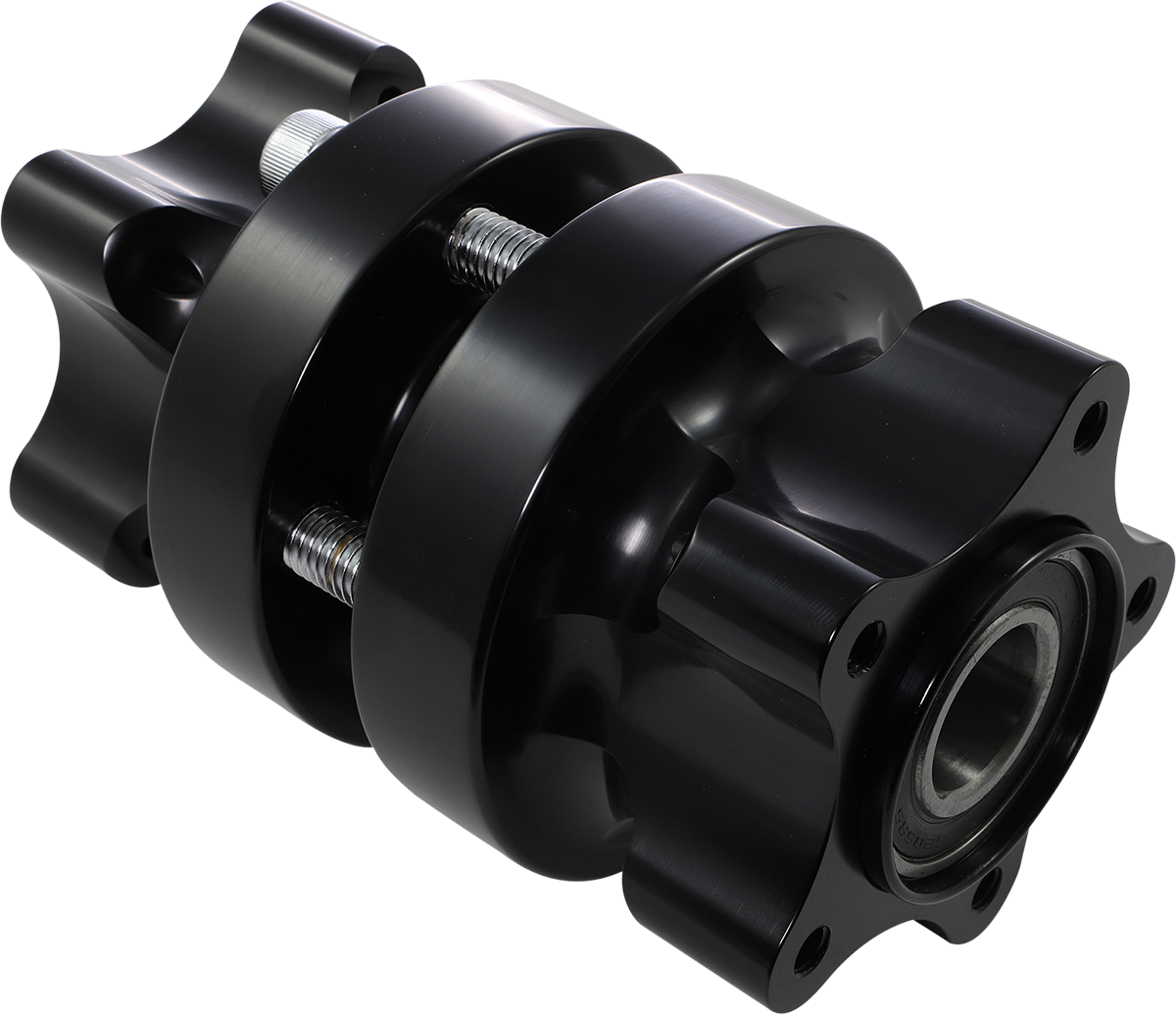 Cartridge Hub - Hub - Cartridge - Front/Dual Disc - Black - '08-'25 Touring/Trike [0213-0800]