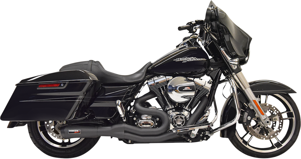 Road Rage II 2-Into-1 Mid-Length Exhaust System - Black [1800-2505]
