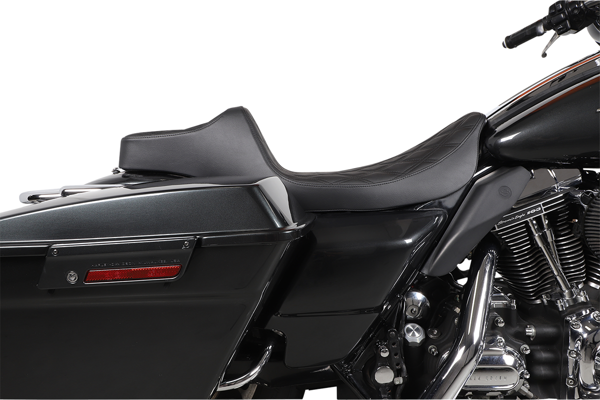 Extended Reach Predator III Seat - Double Diamond - Black Stitching - FL '99-'07 [0801-1369] - Image 5