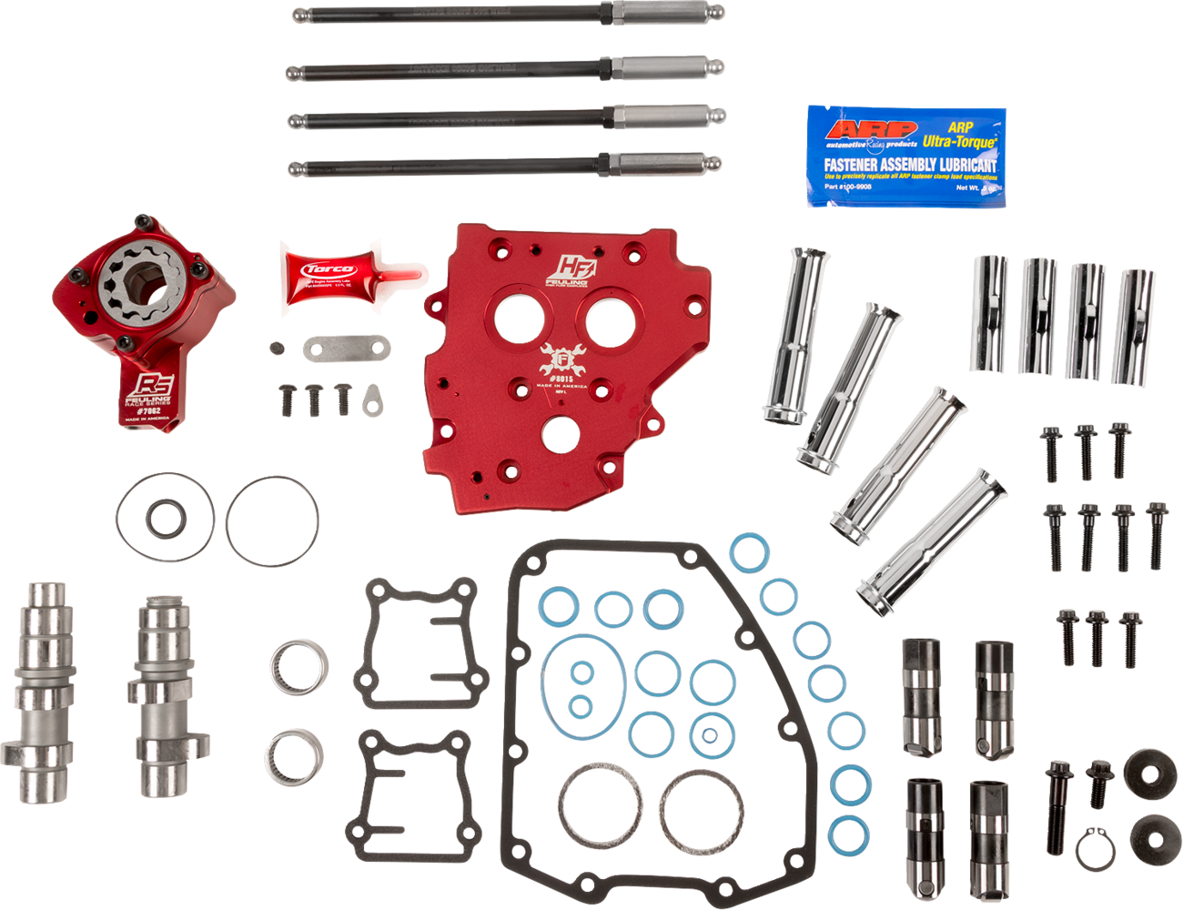 Race Series® Camshaft Kit - Camchest Kit - Race Series®- Reaper 630 - Gear Drive - w/Short Travel Lifters - Twin Cam '99-'06 [0925-1382]