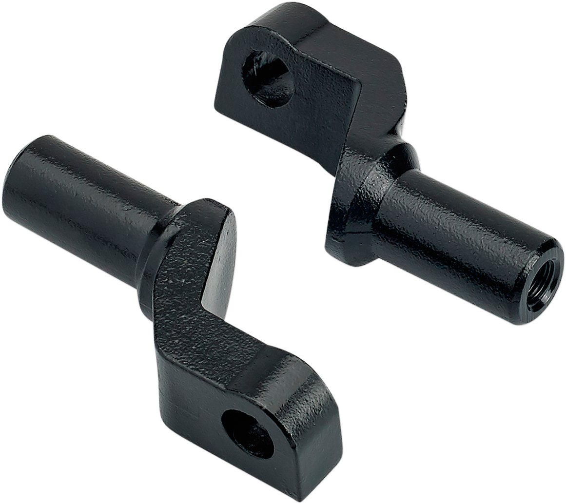 Foot Peg Mounts - Foot Peg Step Mount - Black [1624-0343] - Image 2