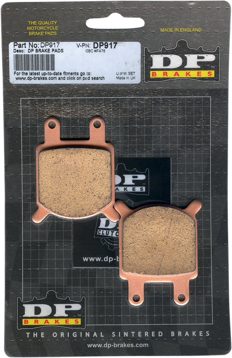 Standard DP Sintered Brake Pads - Standard Brake Pads - Kawasaki [DP-917] - Image 2