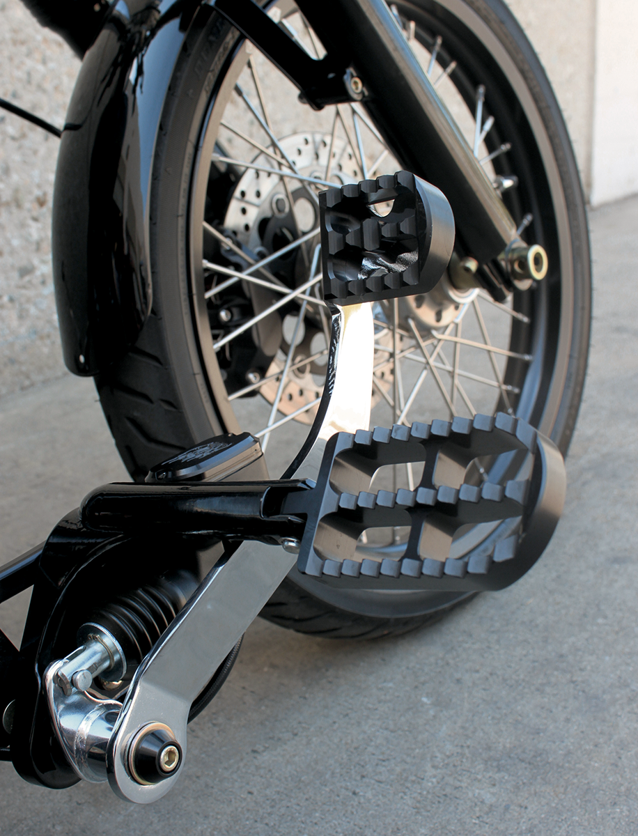 Serrated Brake Pedal Cover - Serrated Brake Cover - Black [1610-0145] - Image 3