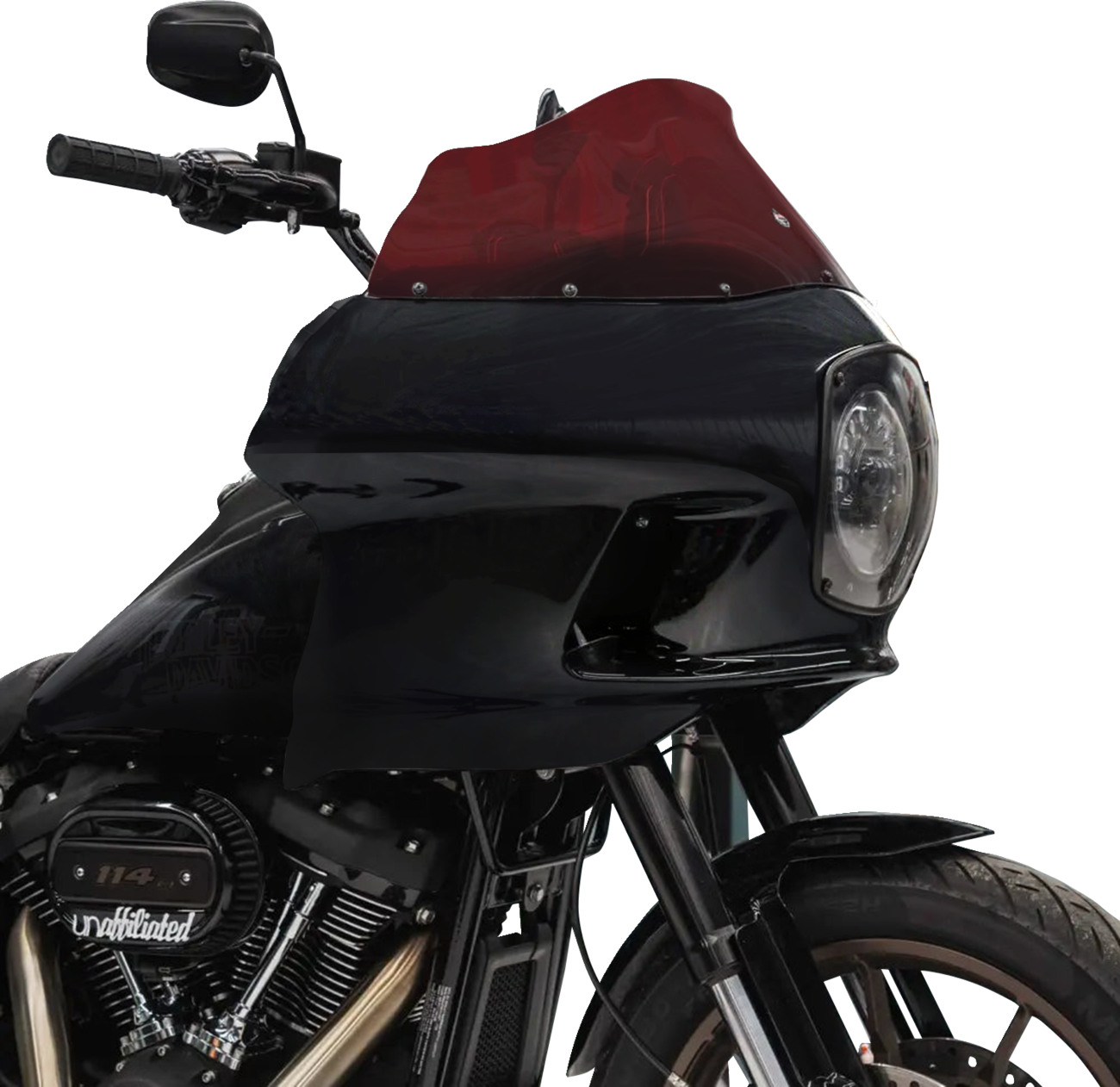 Kolor Flare® Windshield - 9" - Red - FXRP [2310-0777] - Image 3