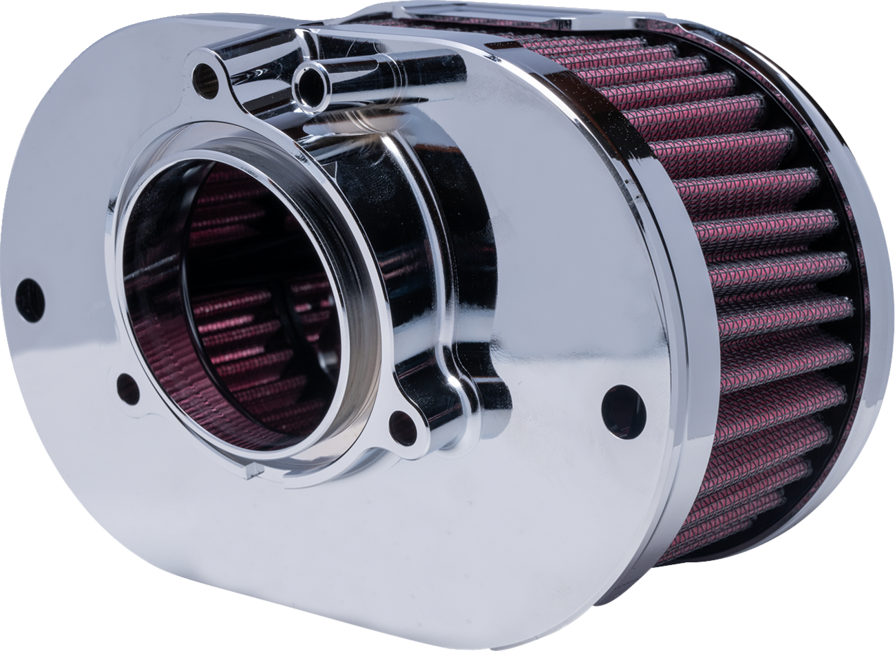 Oval Air Cleaner Kit - Chrome - Touring/Softail [1010-3207] - Image 2