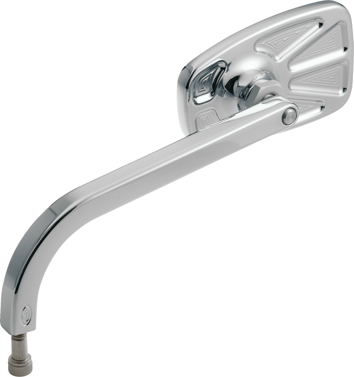 No. 8 Cafe Mirror - Mirror - No. 8 Cafe - Standard - Rectangle - Chrome - Left [0640-1774] - Image 2