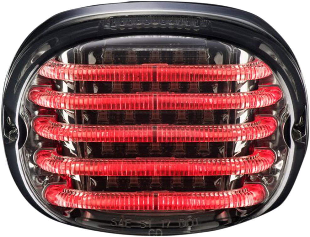 ProBEAM® Squareback LED Taillight Kit - Taillight - with License Plate Illumination Window - Smoke [2010-1367] - Image 2