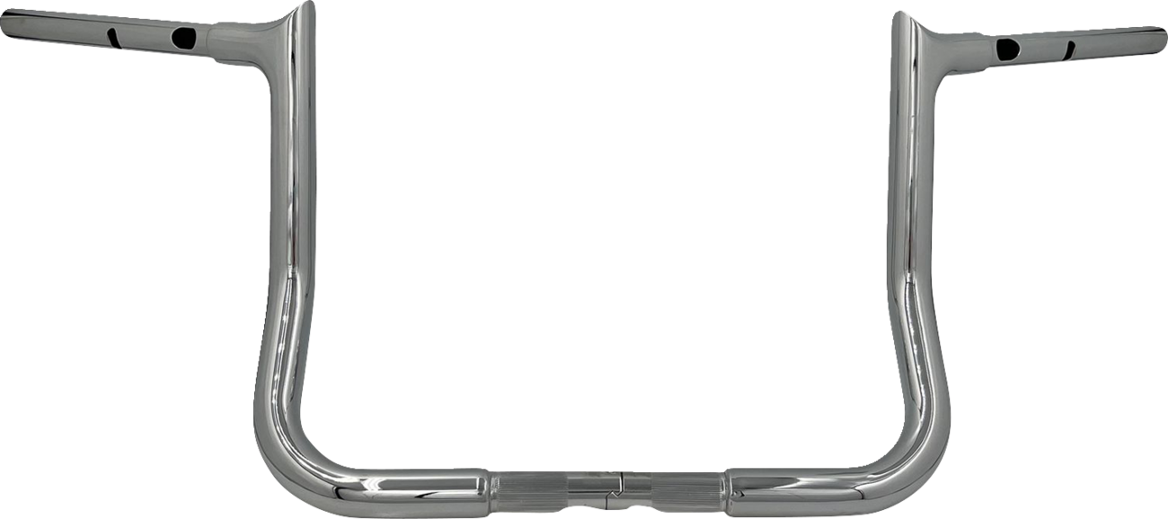 1-1/4" EZ Install Pointed Top Handlebar - 12" - Chrome [0601-6352]