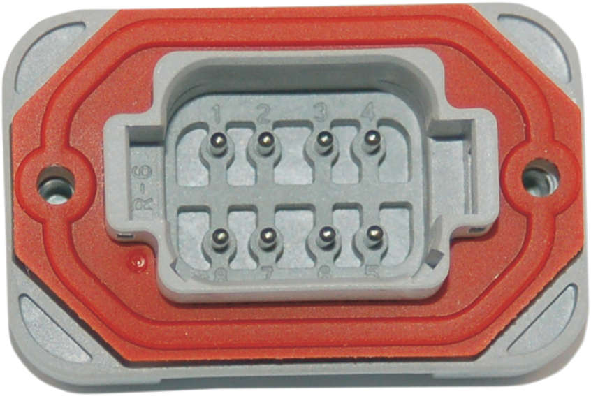 Deutsch DT Sealed Connector Component — Wiring Connector - Deutsch Connector Header - 8 Pin [2120-0665]