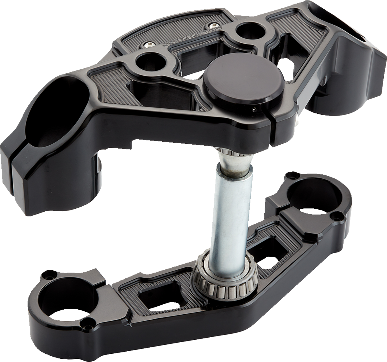 Method® (+2”) Drop Triple Tree Kits - Triple Tree - Black - + 2" [0408-0413] - Image 4