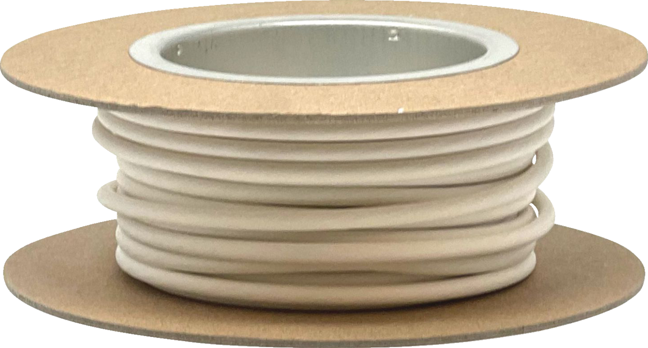 GXL Copper Wire - 25' GXL Wire Spool - 10 Gauge - White [2120-1284]