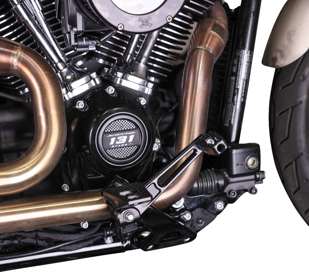 Billet Brake Arm - Black - FL/FX [1610-0696] - Image 4