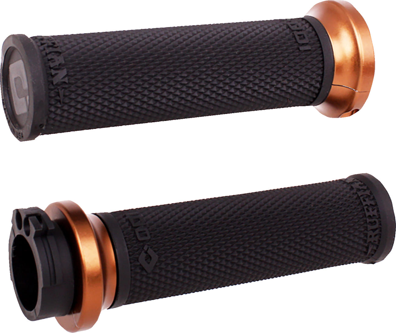 Ruffian Lock-On Street Grips - Cable - Black/Bronze [0630-3397]