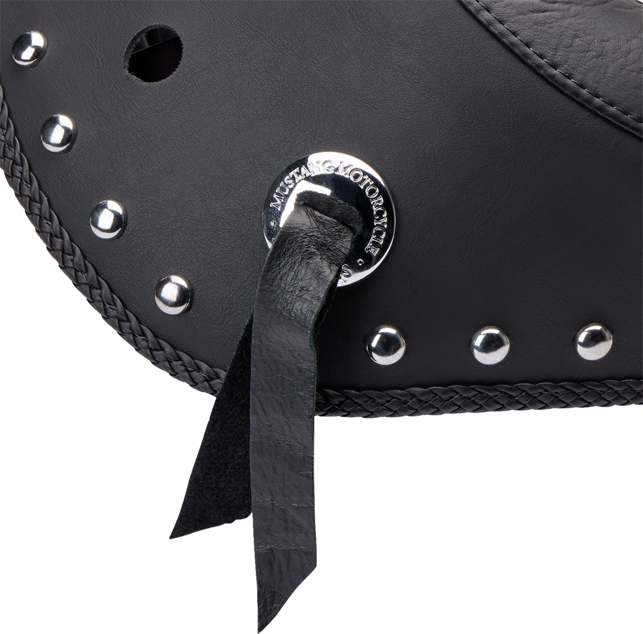 Wide Vintage Solo Seat - Wide Studded Deluxe Solo Seat [0802-0894] - Image 3