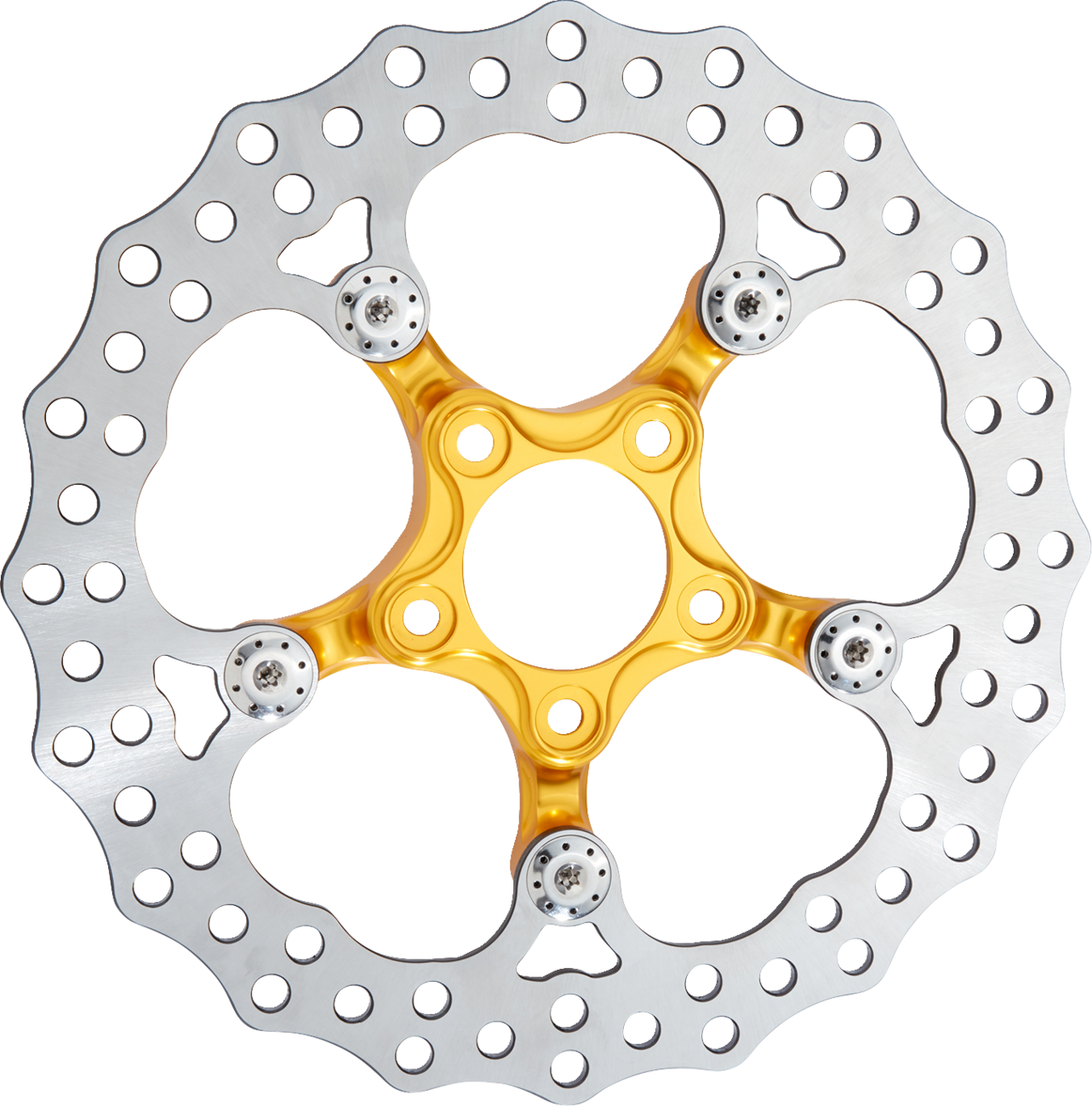 Spider Rotor - 11.8" - Gold - Rear [1710-4712]