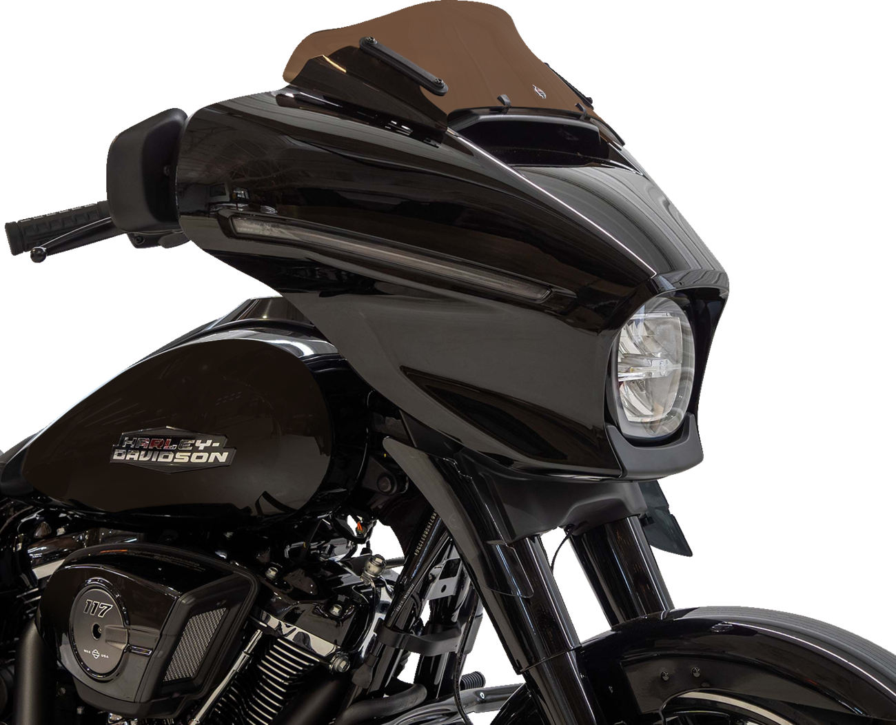 Kolor Flare® Windshield - 6-1/2" - Bronze - '23-'25 FLHX [2310-0957] - Image 2