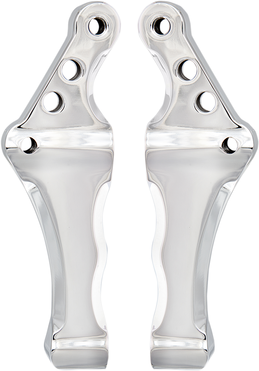 Radial Front Brake Caliper Mounts - Caliper Mount - 13" - Polished [1704-0428]