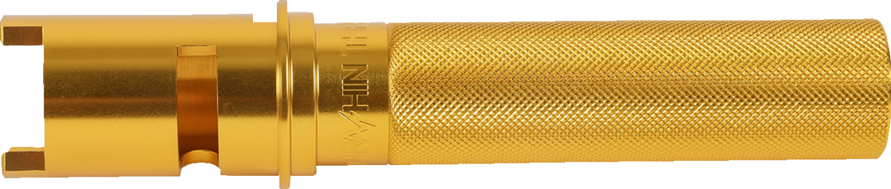 Throttle Tube - Knurled - 1" - Gen 2 TBW - Gold [0632-1009] - Image 3