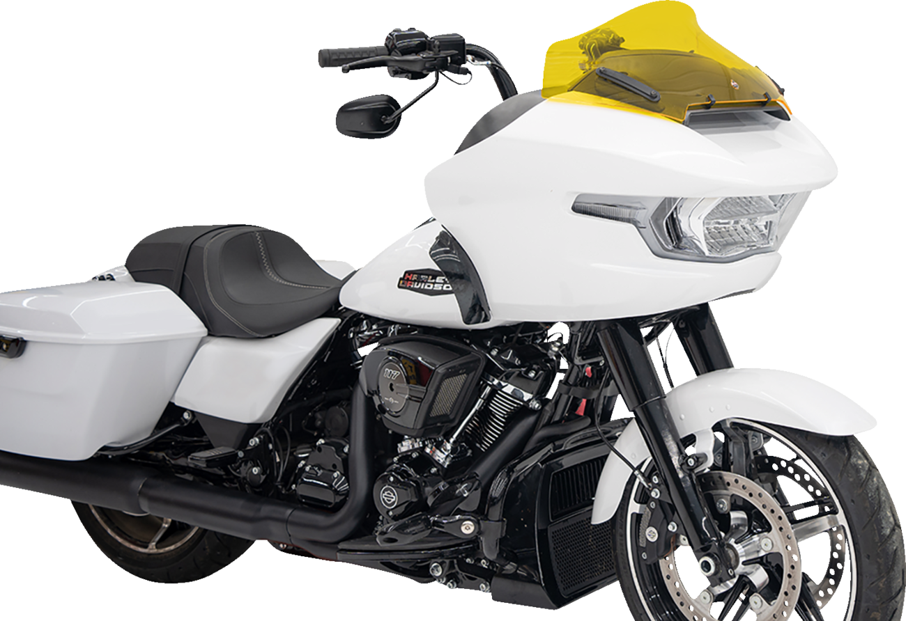 Kolor Flare® Windshield - 10" - Yellow - '23-'25 FLTRX [2310-0868] - Image 3