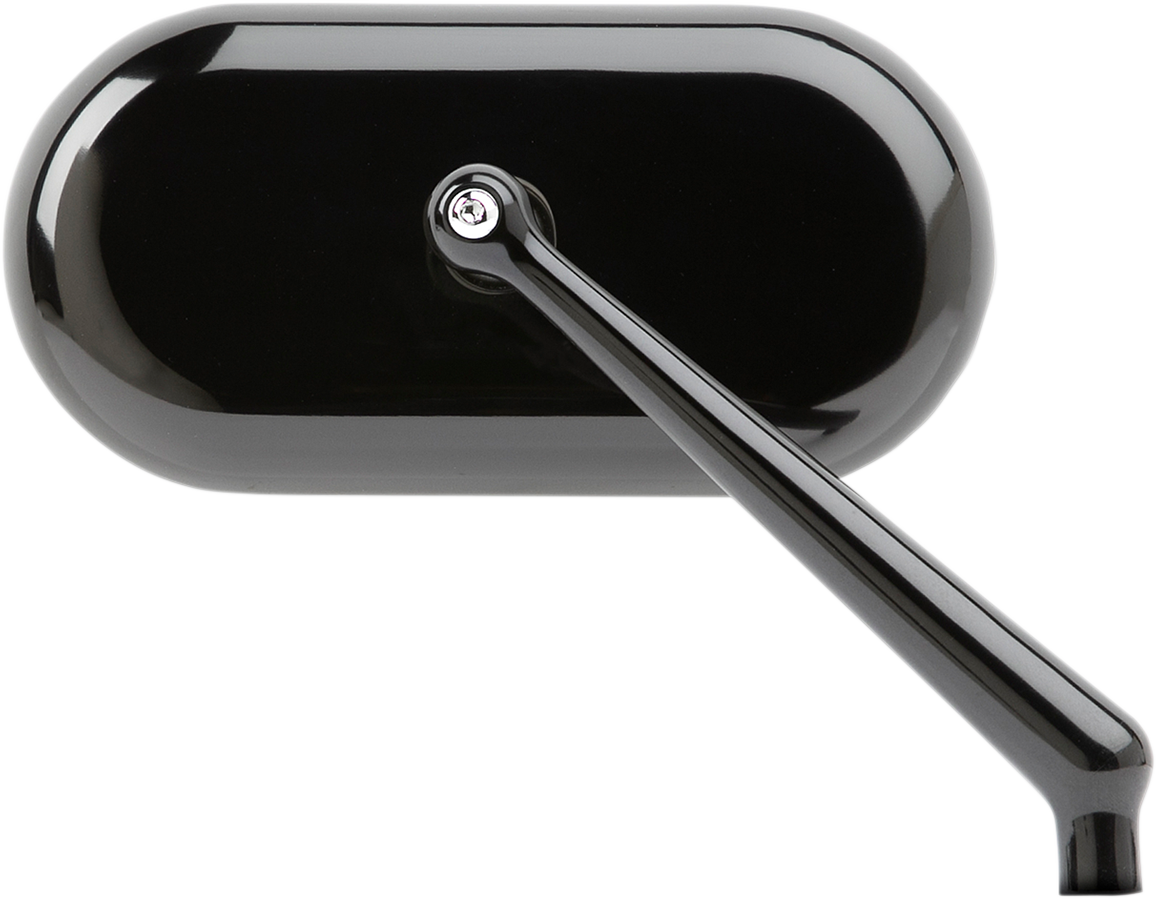 Forged Oval Mirror - Mirror - Side View - Oval - Black - Right [0640-1334]