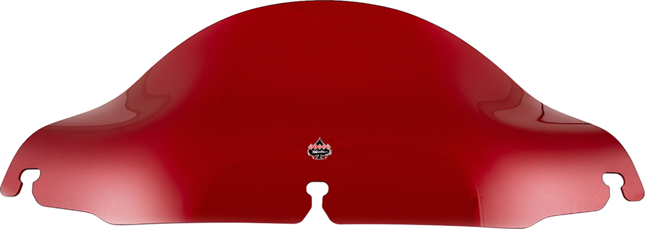 Kolor Flare® Windshield - 6-1/2" - Red - '96-'13 FLHT/FLHX [2310-0817] - Image 2