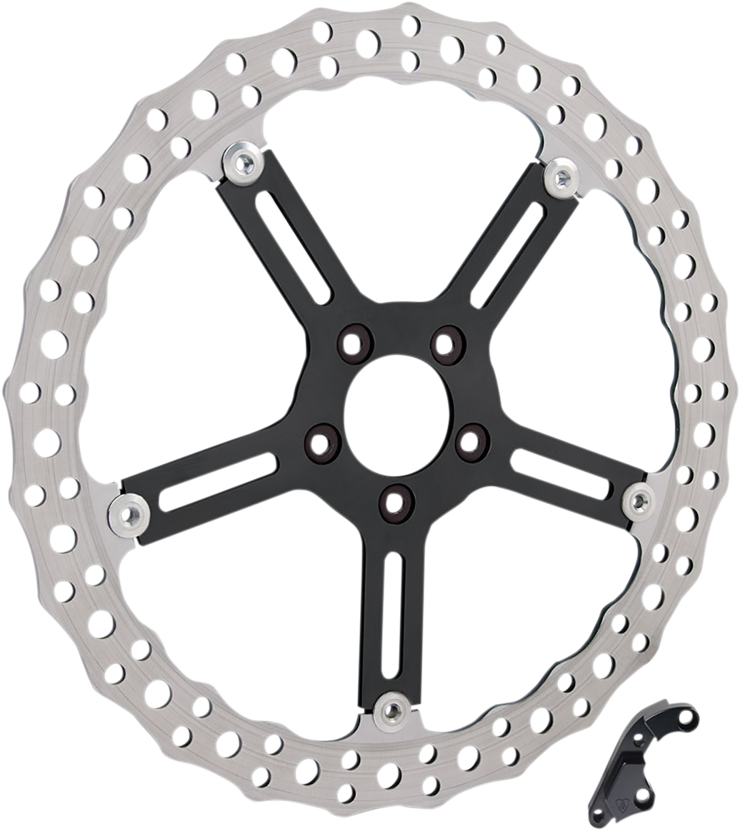 Big Brake Jagged Floating Rotor Kit - Jagged Brake Rotor - 15" - Left - Hub-Mount [1710-3223]