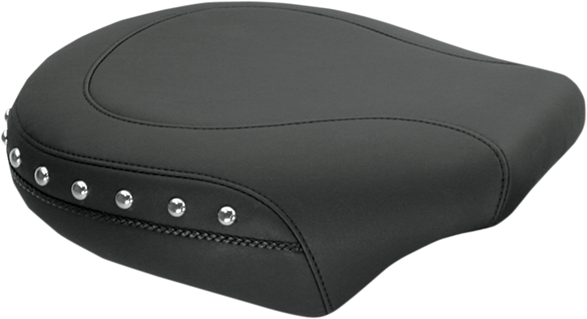 Wide Rear Seat - Studded - Black - FL/FX '11-'17 [0802-0760]