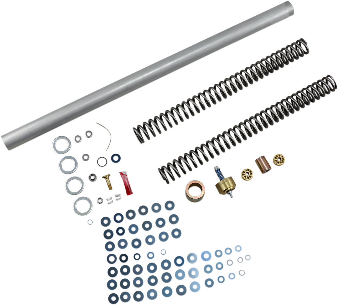 Complete Front End Suspension Kit — Gold Valve - Complete Front End Suspension Kit - 1.00 kg/mm Spring [0416-0087]
