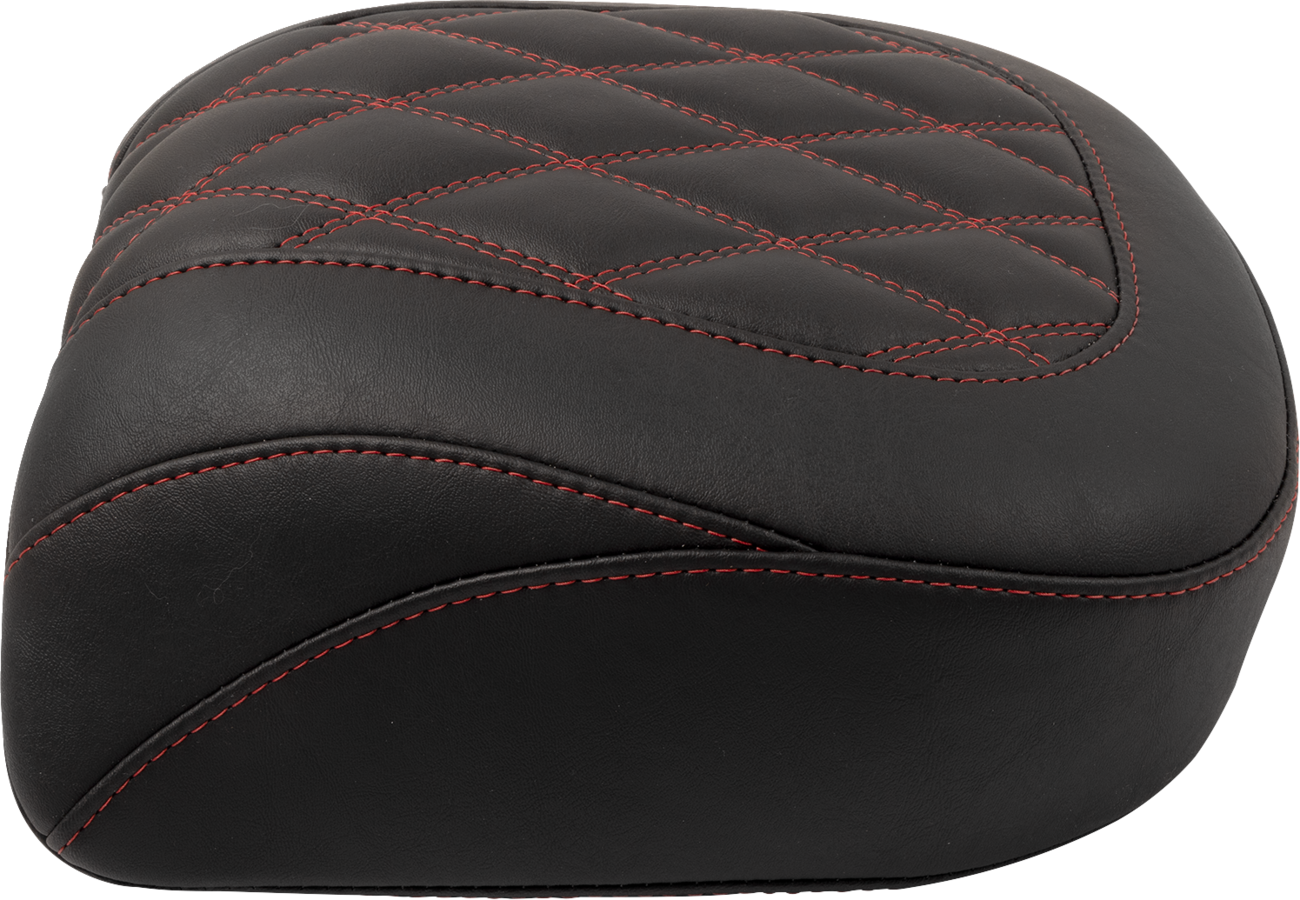 Wide Tripper™ Passenger Seat - Wide Tripper™ Seat - Passenger - Dark Cherry Stitching - FLT/FLH '23-'25 [0801-2022]