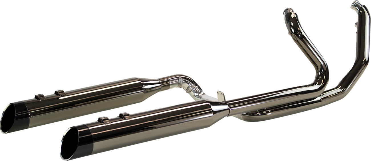 2-into-1-into-2 Dominator-SR Exhaust System - Eclipse - Without End Caps - M8 Touring [1800-2766] - Image 5