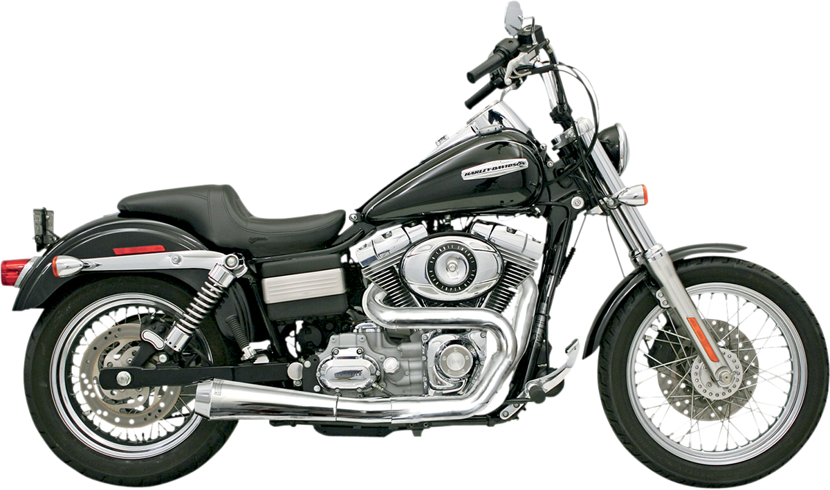 Road Rage 2:1 Exhaust System - Road Rage 2:1 Exhaust - Chrome - FXD [1800-1307]