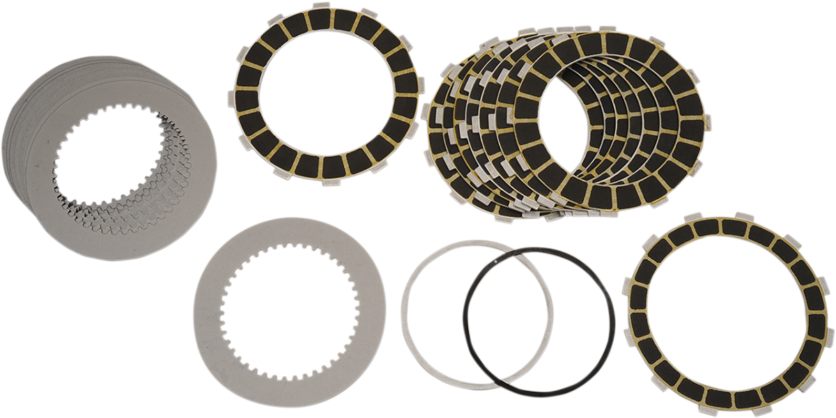 Clutch Plate Set for Scorpion Clutch - Scorpion Clutch Plates - Twin Cam [1131-2446]