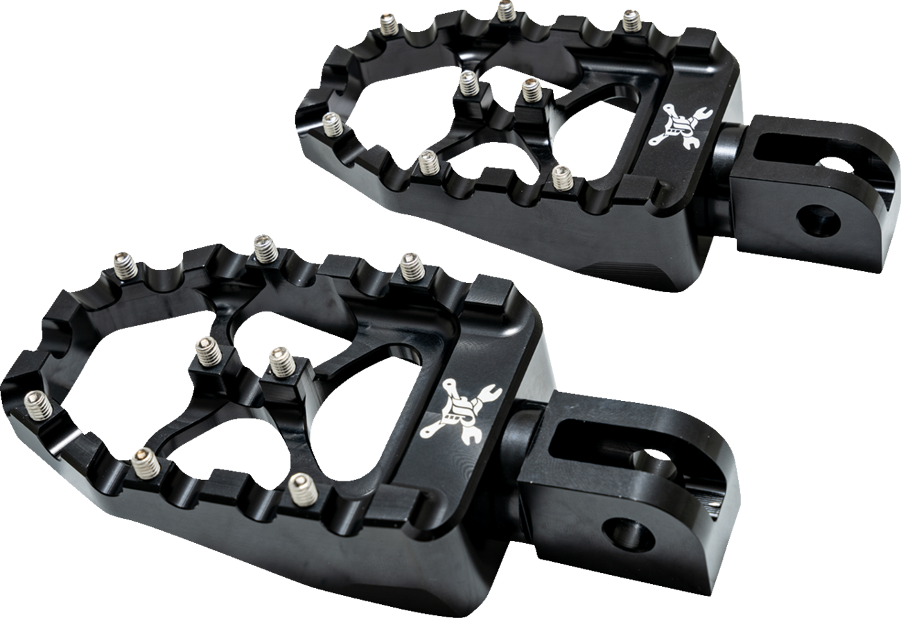 MX Evolution Pegs - MX Evolution Passenger Pegs - Black - Softail - Image 2