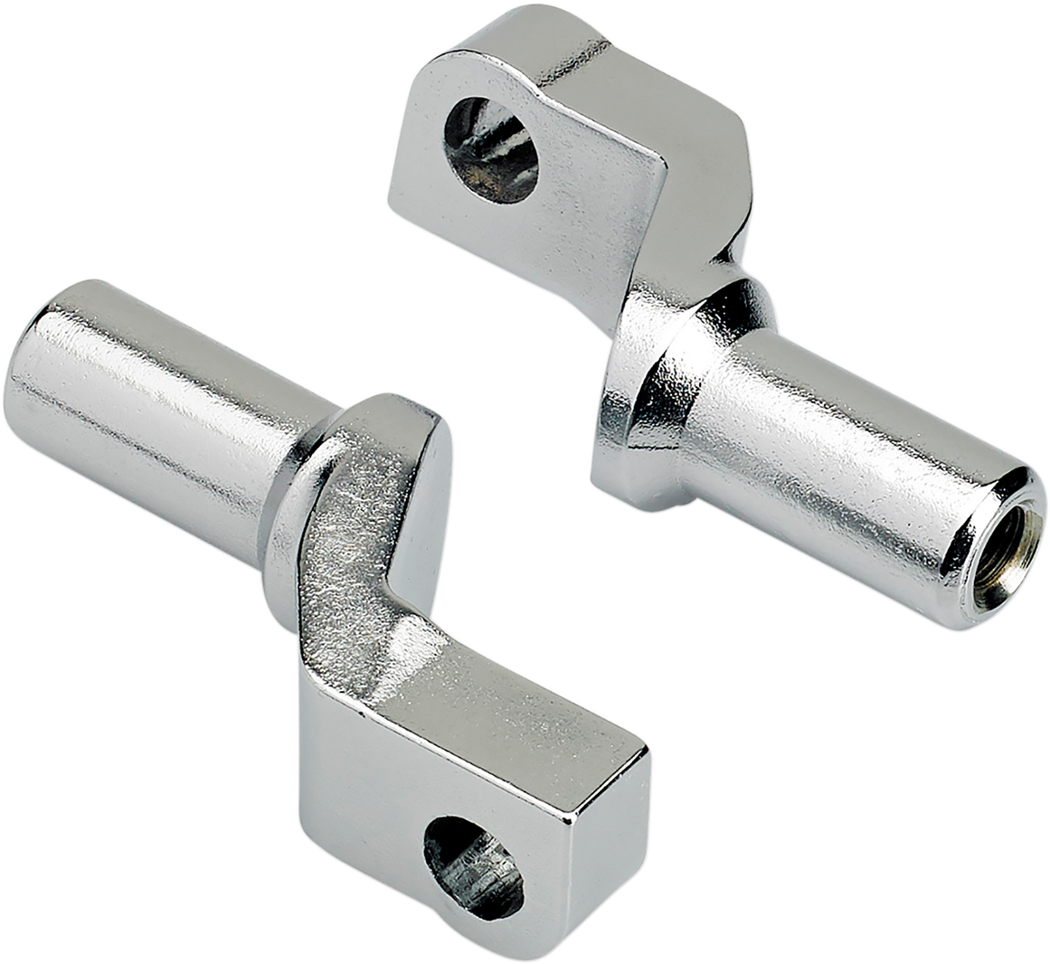 Foot Peg Mounts - Foot Peg Step Mount - Chrome [1624-0344] - Image 2
