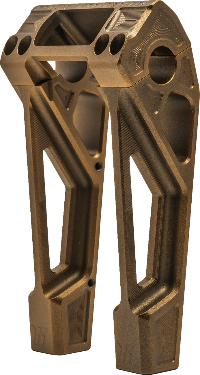 Fastback Risers - 6" - Bronze [0602-1522]