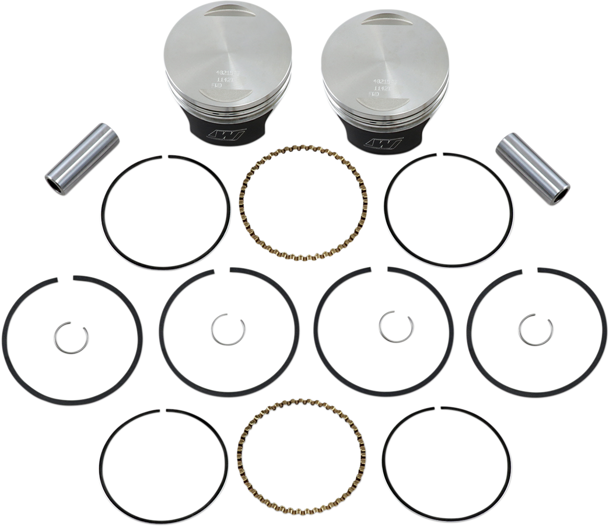 Tracker Series™ Piston Kit - Tracker™ Series Piston Kit - 3.498"- 1340 cc 80 Cubic Inch - Standard - Evolution [0903-1576]