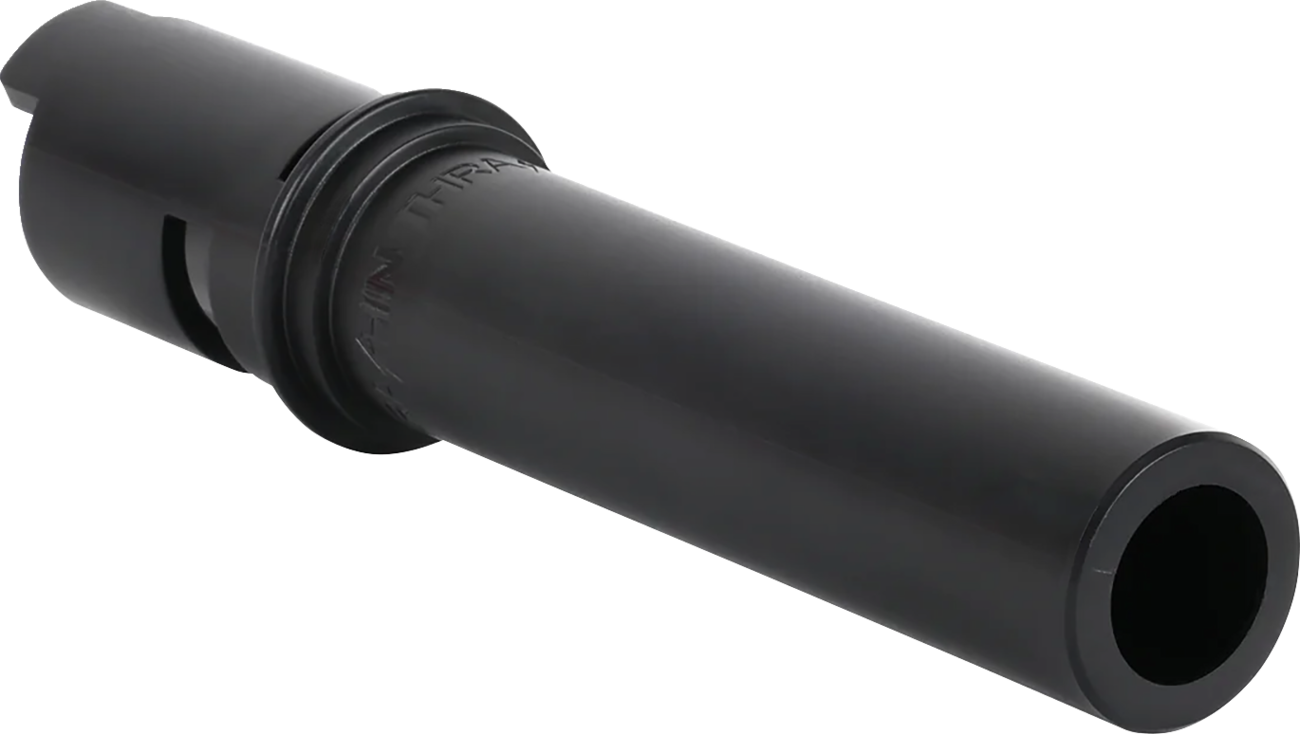 Throttle Tube - Smooth - 1" - Touring TBW - Black [0632-1001]