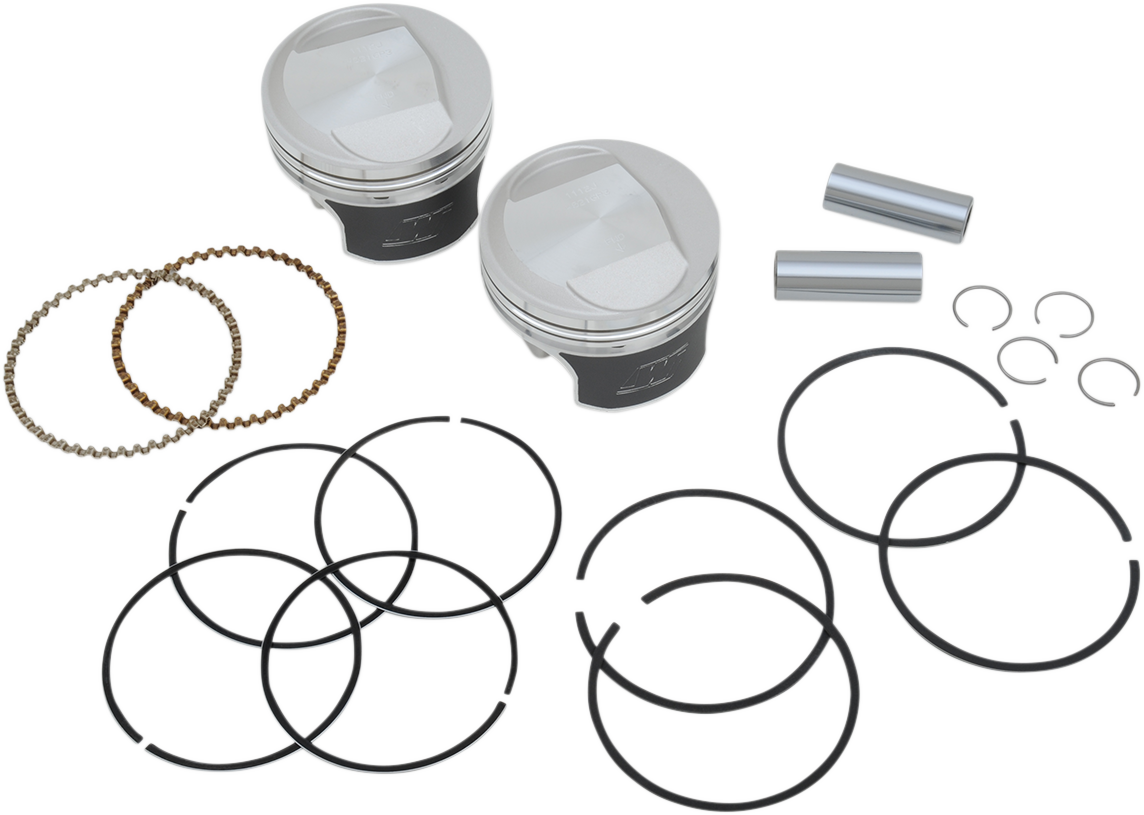 Tracker Series™ Piston Kit - Tracker™ Series Piston Kit - 3.528" - 1340 cc 80 Cubic Inch - +0.030" - Evolution [0903-1583]
