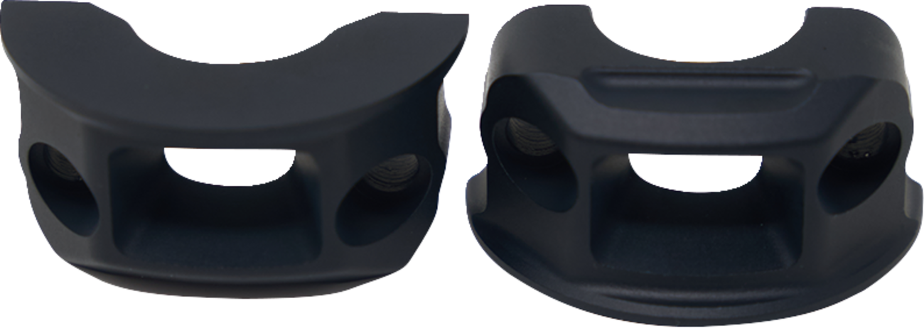 Lever Perch Clamps - Brake/Clutch - Black [0615-0389] - Image 2