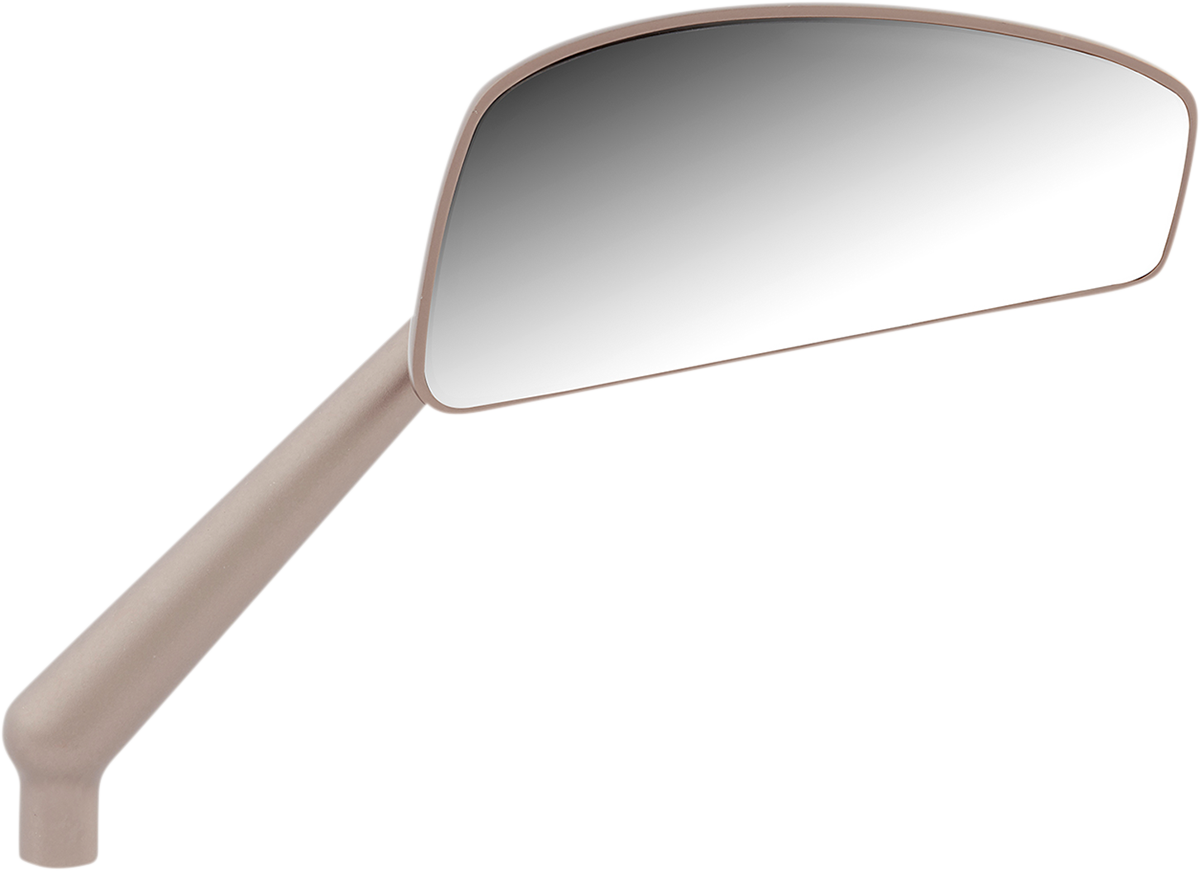 Tearchop Mirror - Mirror - Tearchop - Side View - Teardrop - Titanium - Right [0640-1471]