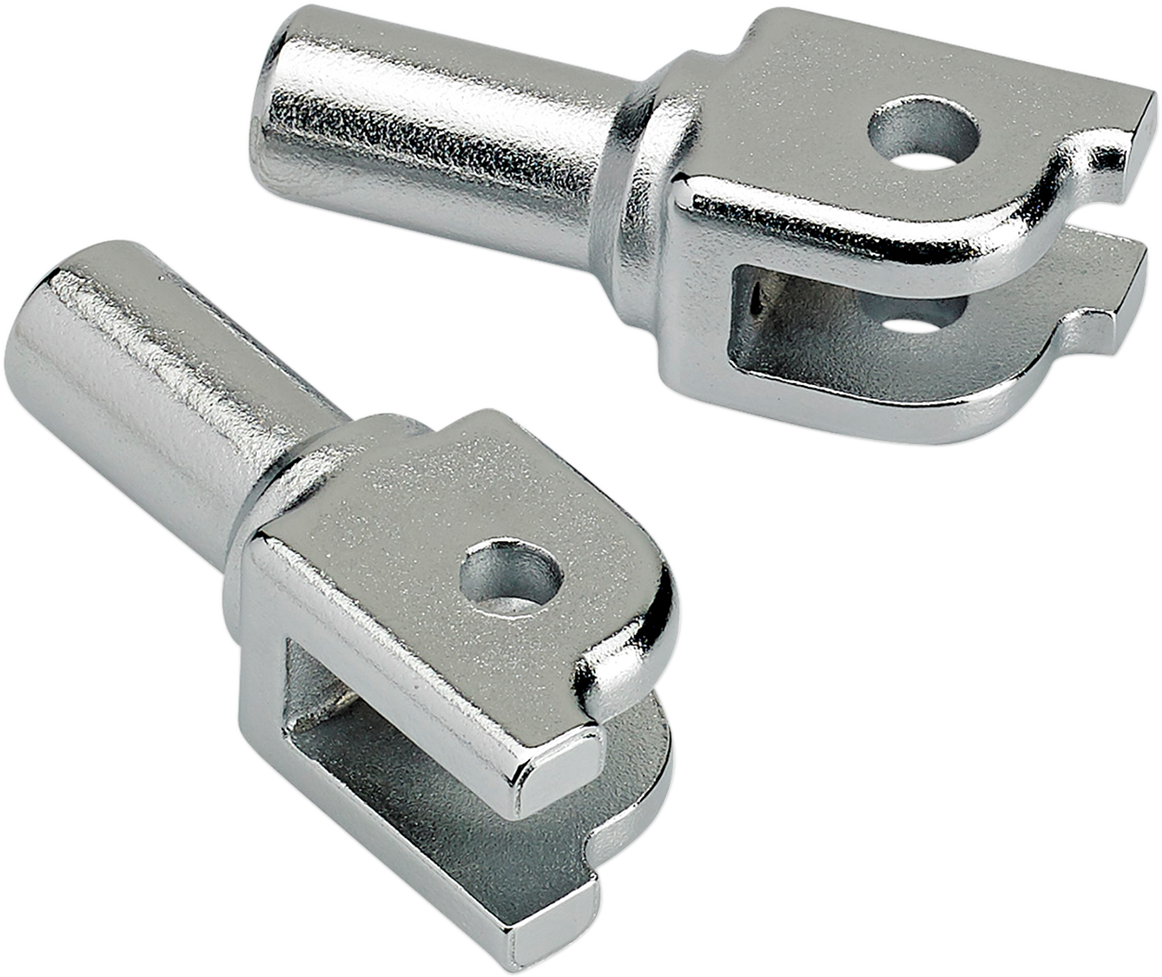 Foot Peg Mounts - Foot Peg Mount - Chrome - Softail [1624-0342]