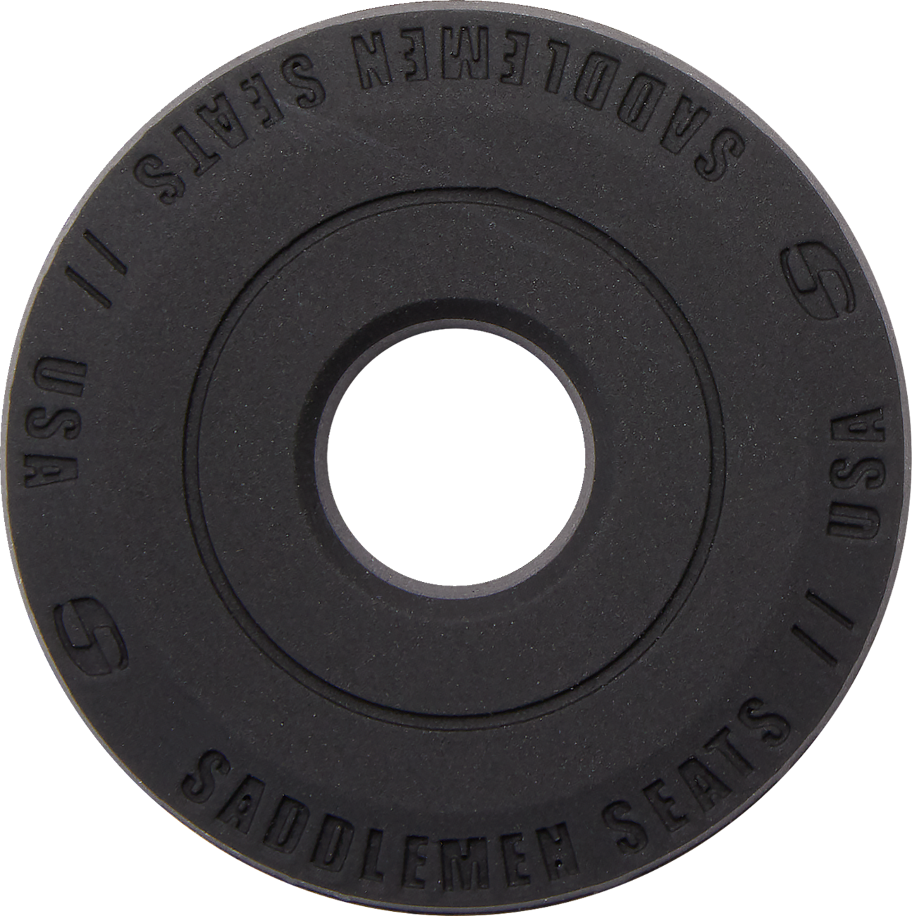 Dominator Pillion Pad - Standard Reach - Black w/ Gray Stitching - FL/FX '06-'17 [0802-0800] - Image 2