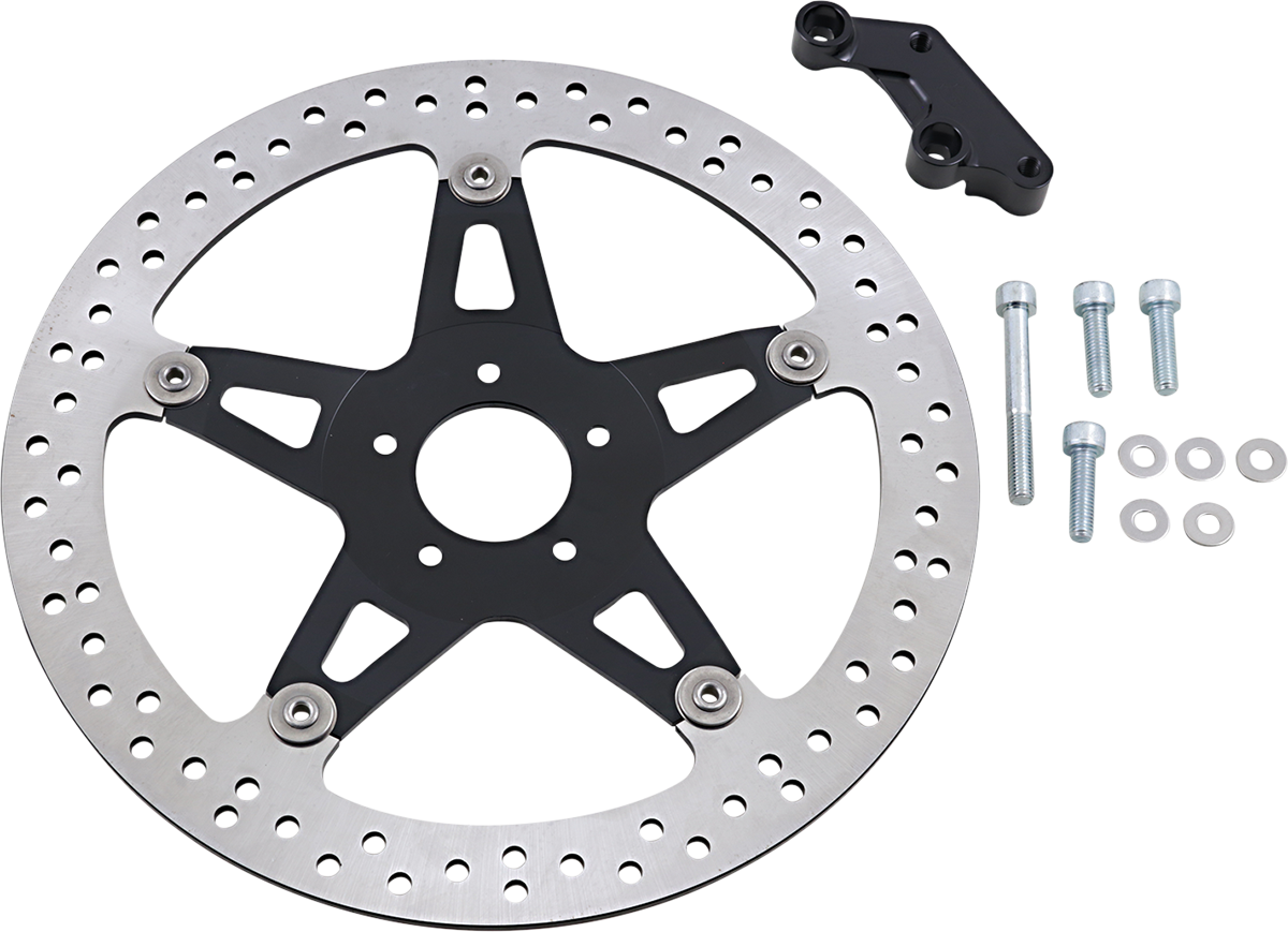Big Brake Floating Rotor Kit - Big Brake Rotor - 14" - Front Right - Touring [1710-3605]